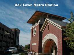 Oak Lawn Metra Station - Click for a larger image
